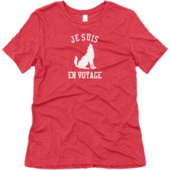 Ladies Relaxed Fit Super Soft Triblend Tee
