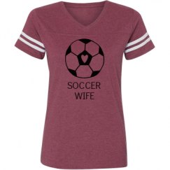 Ladies Relaxed Fit Vintage Sports Tee