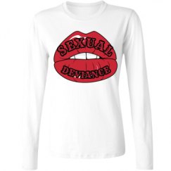 Ladies Relaxed Fit Basic Long Sleeve Tee