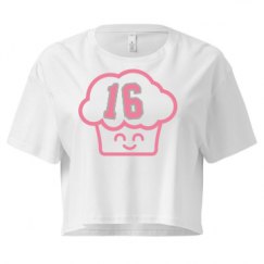 Ladies Festival Cali Crop Top Tee