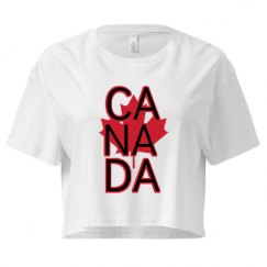 Ladies Festival Cali Crop Top Tee