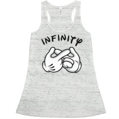 Ladies Flowy Racerback Tank
