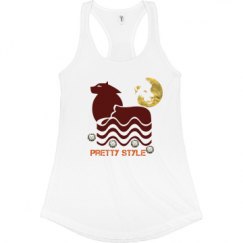 Ladies Slim Fit Racerback Tank Top