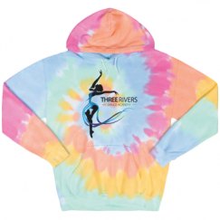 Unisex Tie-Dye Fleece Hoodie