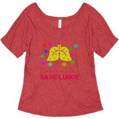 Ladies Flowy Slouchy Tee