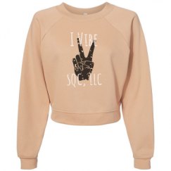 Women's Raglan Pullover Fleece