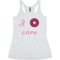 Ladies Slim Fit Super Soft Racerback Triblend Tank