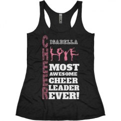 Ladies Slim Fit Super Soft Racerback Triblend Tank