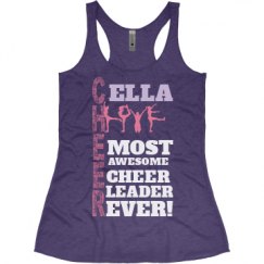 Ladies Slim Fit Super Soft Racerback Triblend Tank