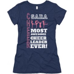 Ladies Slim Fit Super Soft Triblend Tee