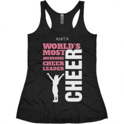 Ladies Slim Fit Super Soft Racerback Triblend Tank