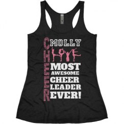 Ladies Slim Fit Super Soft Racerback Triblend Tank