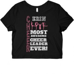 Ladies Slim Fit Crop Top Tee