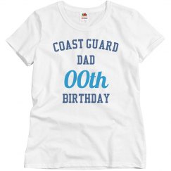 Customize coast guard dad bday