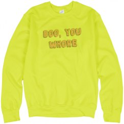 Unisex Neon Crewneck Sweatshirt