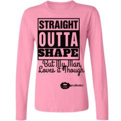 Ladies Relaxed Fit Basic Long Sleeve Tee