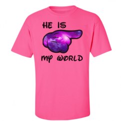 Unisex Ultra Cotton Safety Neon Crewneck Tee