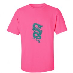 Unisex Ultra Cotton Safety Neon Crewneck Tee