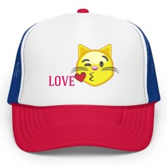 Love Emoji Peak Cap 