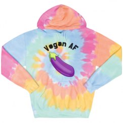 Unisex Tie-Dye Fleece Hoodie