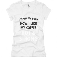 Ladies Slim Fit Basic Promo Jersey Tee