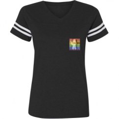 Ladies Relaxed Fit Vintage Sports Tee