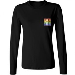 Ladies Relaxed Fit Basic Long Sleeve Tee