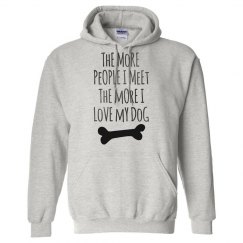 More I Love My Dog Unisex Hoodie