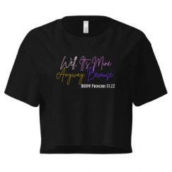 Ladies Festival Cali Crop Top Tee