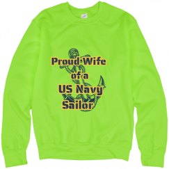 Unisex Neon Crewneck Sweatshirt