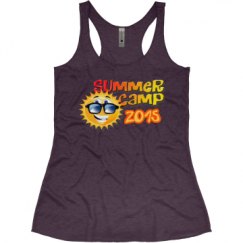 Ladies Slim Fit Super Soft Racerback Triblend Tank