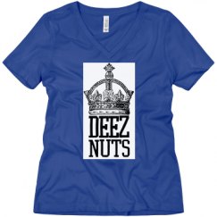 Ladies Relaxed Fit V-Neck Tee