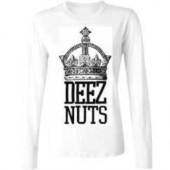 Ladies Relaxed Fit Basic Long Sleeve Tee