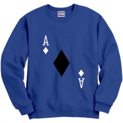 Unisex Film and Foil Crewneck Sweatshirt