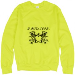 Unisex Neon Crewneck Sweatshirt