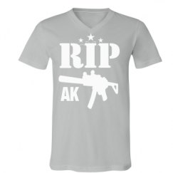 Unisex V-Neck Jersey Tee