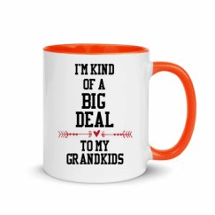 11oz Ceramic Mug with Color Inside