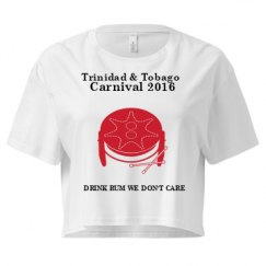 Ladies Festival Cali Crop Top Tee