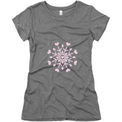 Ladies Slim Fit Super Soft Triblend Tee