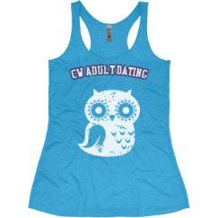 Ladies Slim Fit Super Soft Racerback Triblend Tank