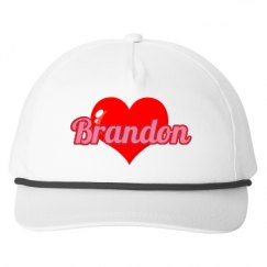 Snapback Five-Panel Rope Hat