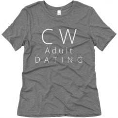 Ladies Relaxed Fit Super Soft Triblend Tee