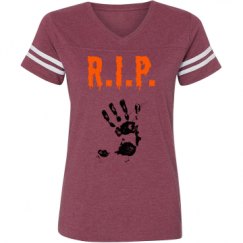 Ladies Relaxed Fit Vintage Sports Tee