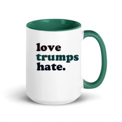 15oz Ceramic Mug with Color Inside