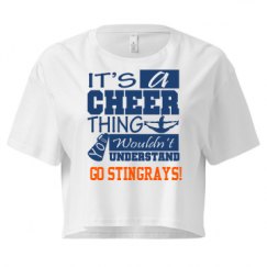 Ladies Festival Cali Crop Top Tee