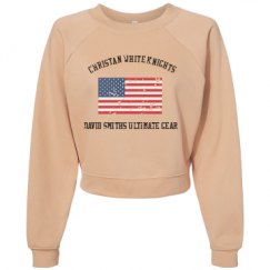 Women's Raglan Pullover Fleece