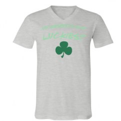 Unisex V-Neck Jersey Tee