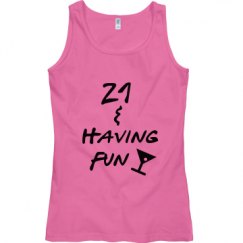 Ladies Semi-Fitted Tank