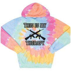 Unisex Tie-Dye Fleece Hoodie