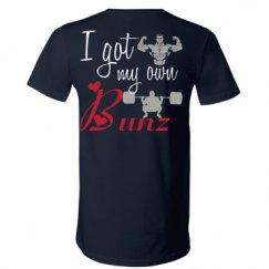 Unisex V-Neck Jersey Tee